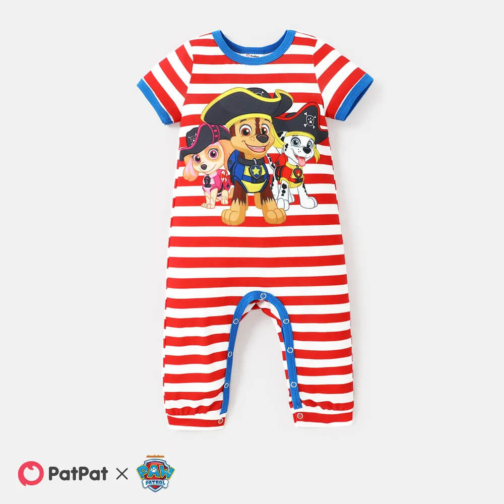 PAW Patrol Little Boy Girl Short sleeve Graphic Naia™ Jumpsuit - Monetha