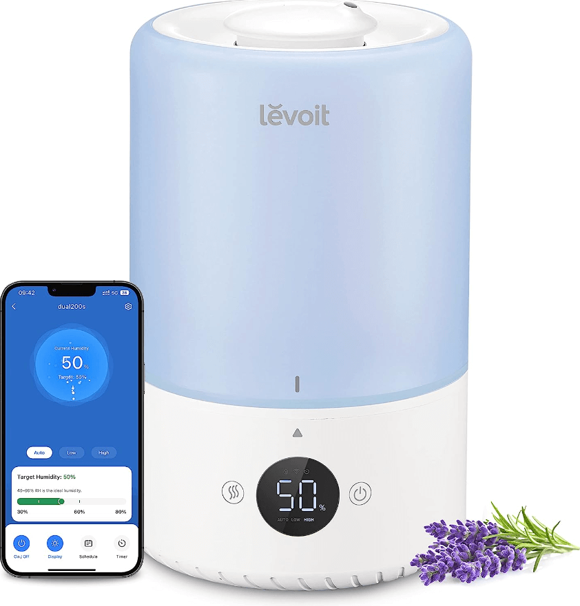 LEVOIT Dual 200S Smart Humidifiers for Bedroom Discounts and Cashback