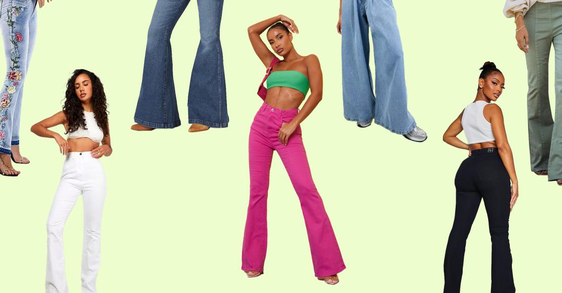 Flare jeans cover