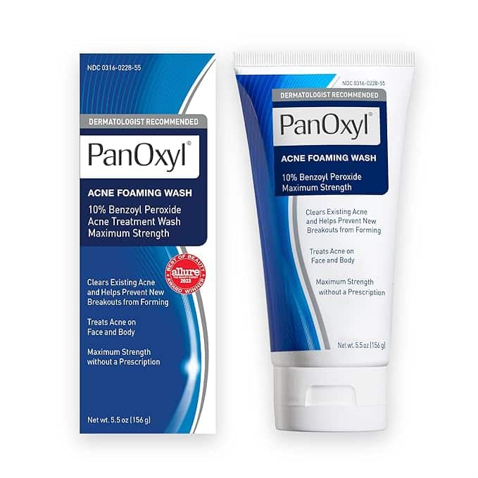 PanOxyl Acne Foaming Wash Maximum Strength Discounts and Cashback