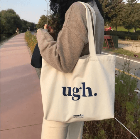 IMAGE 22 CUSTOM LOGO TOTE BAG UGH - Monetha