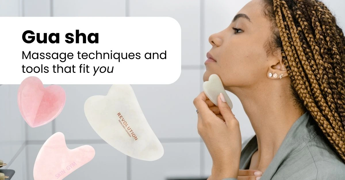 Gua sha massage and tools 1