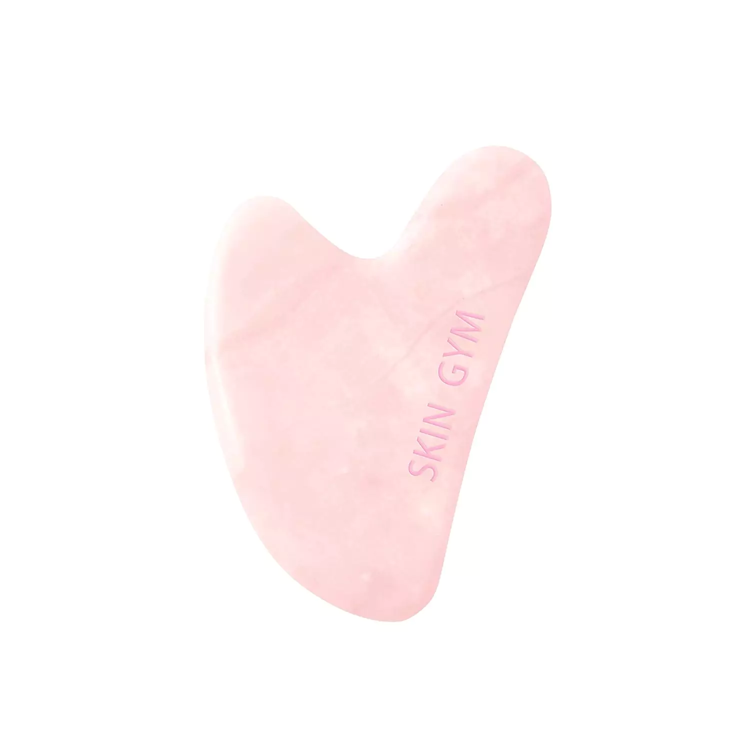 Skin Gym Rose Quartz Crystal Sculpty Heart Gua Sha Tool Discounts and Cashback