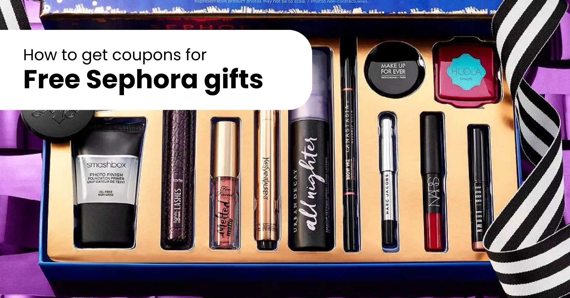 Sephora free gift coupons image