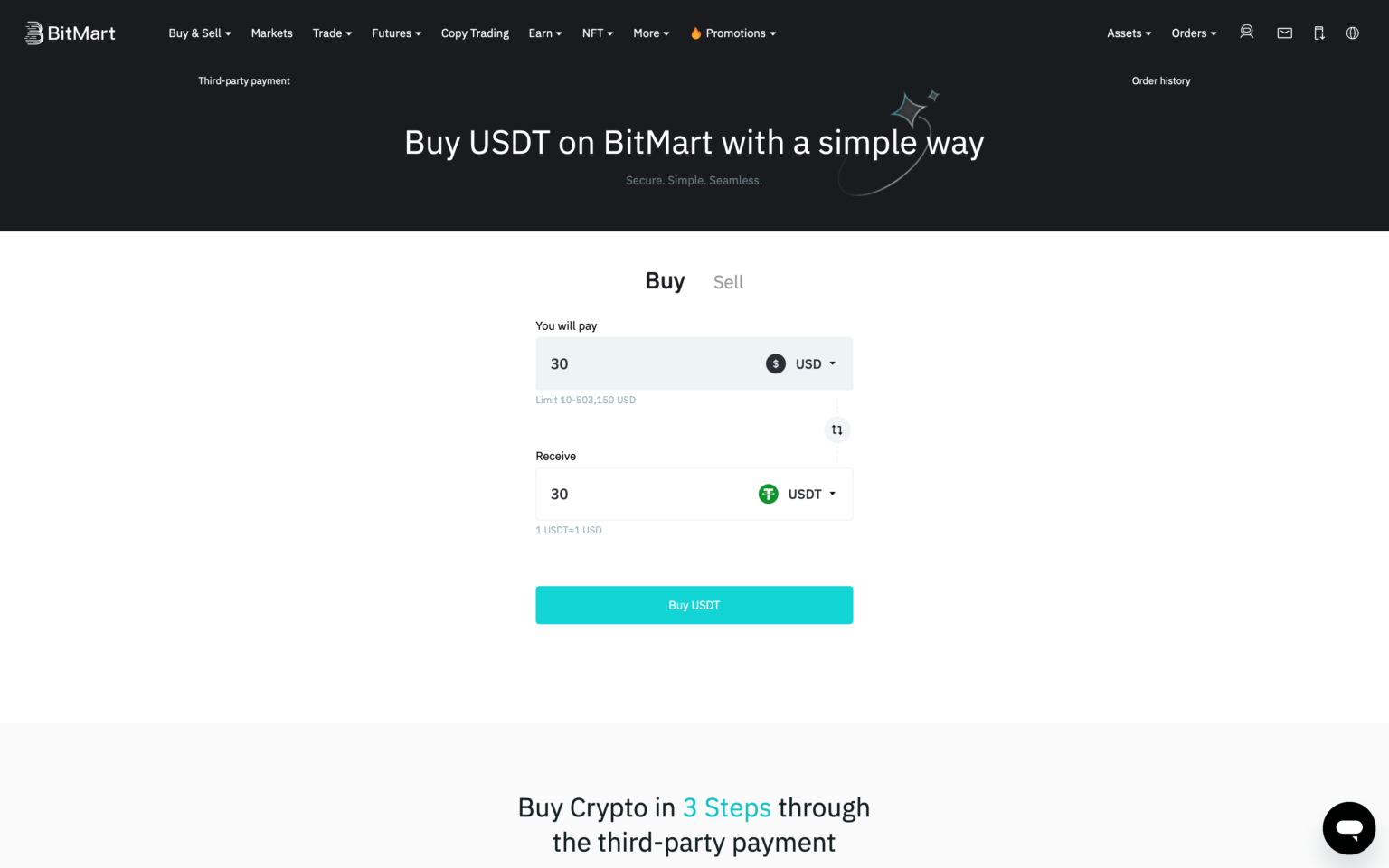 how to buy mth tokens 6 bitmart - Monetha