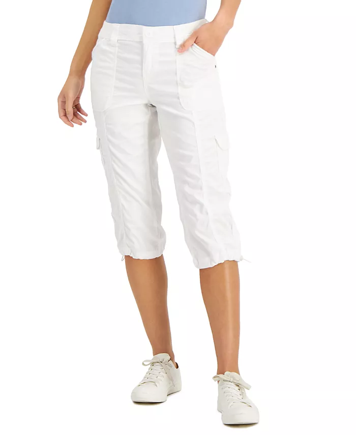 Women's Cargo Capri Pants, Created for Macy's Discounts and Cashback