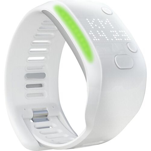 Adidas - Micoach Fit Smart Activity Tracker + Heart Rate - Large, White Discounts and Cashback