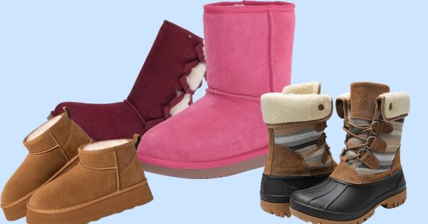 Winter boots ladies girls